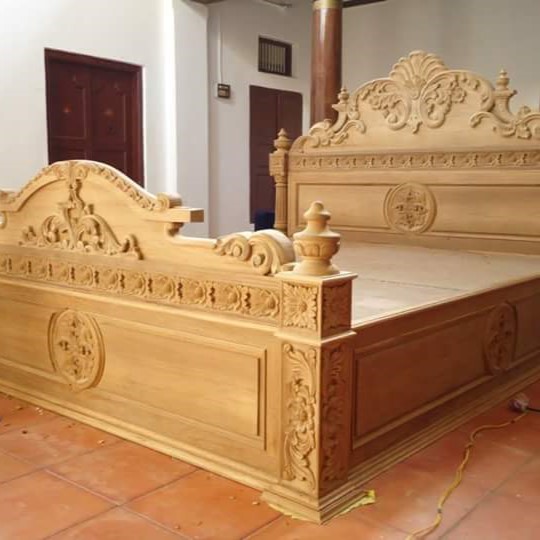 Wooden Bed