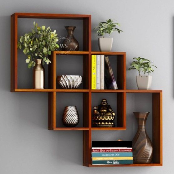 Wooden Decor Shelf